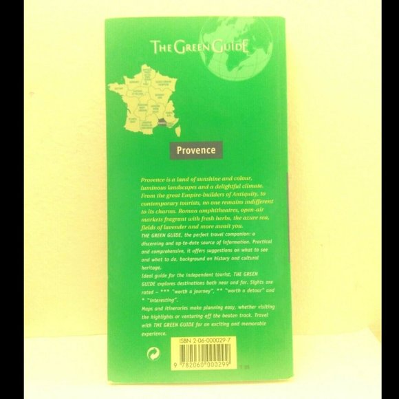 Provence THE GREEN GUIDE (Michelin Green Guides) - Picture 2 of 6